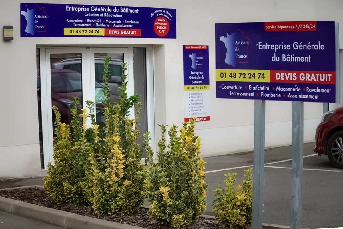 Agence & Showroom Artisans de France à Villiers-sur-Morin 77